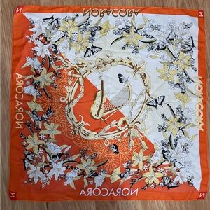 Noracora Vibrant Floral Handkerchief